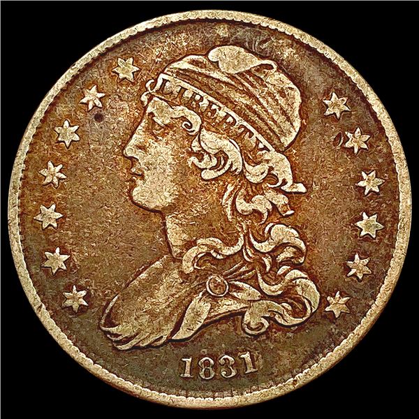 1831 Capped Bust Quarter LIGHTLY CIRCULATED