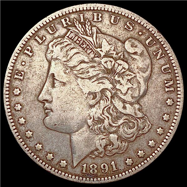 1891-O Morgan Silver Dollar LIGHTLY CIRCULATED