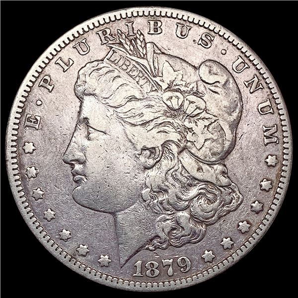 1879-CC Morgan Silver Dollar LIGHTLY CIRCULATED