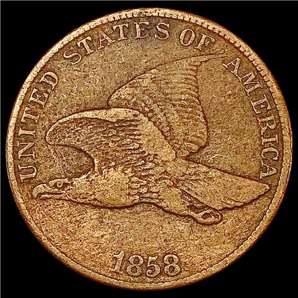 1858 Flying Eagle Cent LIGHTLY CIRCULATED