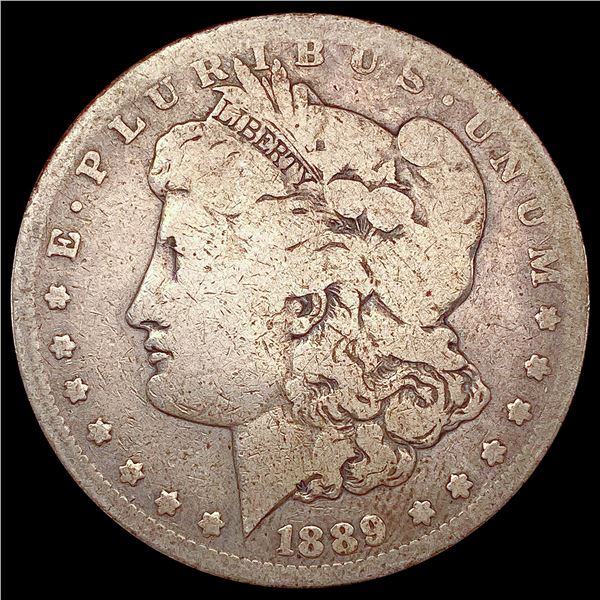 1889-CC Morgan Silver Dollar NICELY CIRCULATED