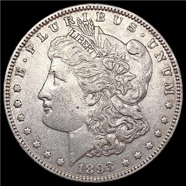 1893 Morgan Silver Dollar CLOSELY UNCIRCULATED