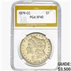 Image 1 : 1879-CC Morgan Silver Dollar PGA XF40