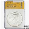 Image 1 : 1993-P Silver Eagle SGS PR70 CAMEO