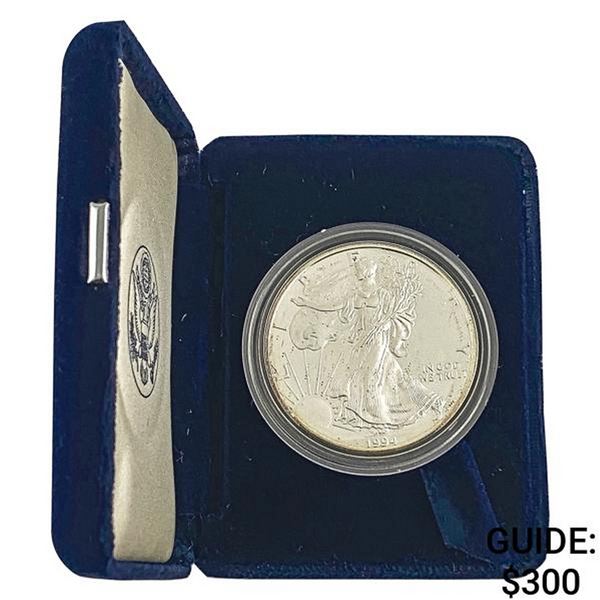 1994 Proof Silver Eagle Gem Proof Key Date