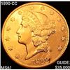 Image 1 : 1890-CC $20 Gold Double Eagle UNCIRCULATED