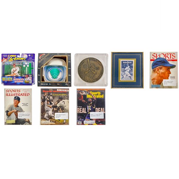 1955-1991 Sports Illustrated Magazines [4 magazines], 1991 Stadium Club Set, Hasbro Pro Action baseb