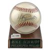 Image 1 : Mike Schmidt Signed Baseball Phillies w/ Certificate