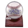 Image 1 : Jack McDowell-1993 American League Cy Young Award Signed Baseball w/ Certificate & Jim Rice-2009 HOF