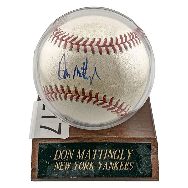 Maury Wills Signed Baseball Dodgers MVP NL 1962