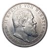 Image 1 : 1909 F German States Wurtemburg SIlver 5 Mark XF