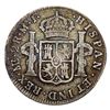 Image 2 : 1777LIMA MJ Peru Silver 2 Reales Carlos III VF