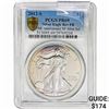 Image 1 : 2012-S $1 ASE 1 OZ PCGS PR69 REV PR