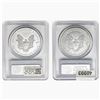 Image 2 : 1996-1997-P [2] $1 ASE 1 OZ PCGS MS67-68 DCAM