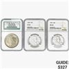 Image 1 : 1921-1963 [3] [2] 50C F, [1] $1 M NGC PF, MS64