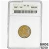 Image 1 : 1821 Capped Bust Dime ANACS VF20