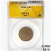 1834 Classic Head Half Cent ANACS MS61 BRN