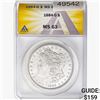 1884-O Morgan Silver Dollar ANACS MS63