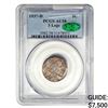 Image 1 : 1937-D CAC Buffalo Nickel PCGS AU58 3 Legs