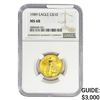 Image 1 : 1989 1/4oz $10 AGE NGC MS68