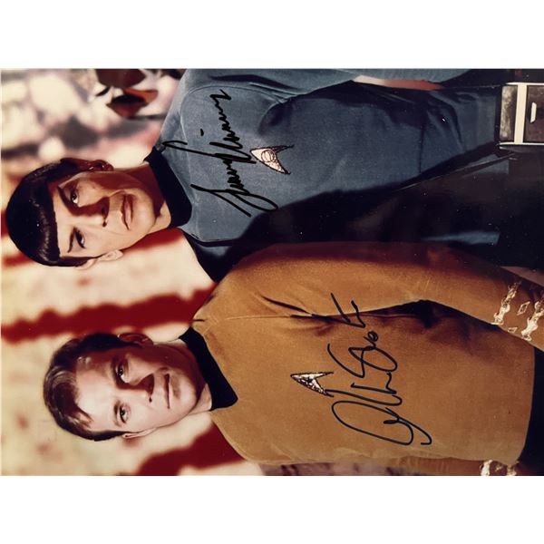 Star Trek cast signed photo