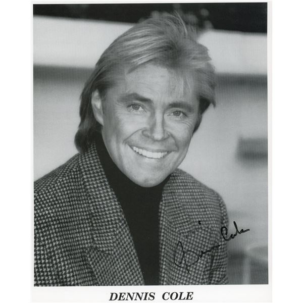 Dennis Cole signed photo