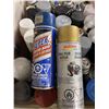 Image 2 : Bin of assorted spray paint cans