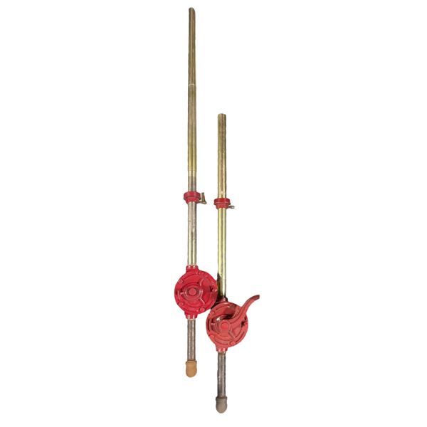 Group of 2 Plumbing Stools - ratcheting pipe