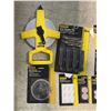 Image 2 : Shelf of New ShopPro tools - includes Door Stopper Set/River Floor protector/Stop Stopper etc.