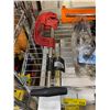 Image 2 : Shelf of New ShopPro tools - includes contractor calk gun/Extension glow gun etc.
