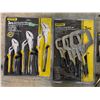 Image 2 : Group of 3 NEW SHOPRO tools - includes C-Clamp locking pliers set / groove joint pliers set etc