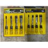 Image 2 : Group of 4 NEW SHOPRO chisel sets & NEW Powersonic chisel set