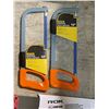 Image 2 : Group of 5 NEW saws - includes ROK 20" hand saw / SHOPRO 12" hacksaw / SHOPRO 14" backsaw etc