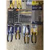 Image 3 : Group of assorted NEW tools - includes diagonal pliers / ROK sharpening stones / bypass pruner / Aug