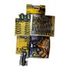 Image 1 : Shelf of assorted NEW tools - includes SHOPRO screwdriver set 51pc / SHOPRO socket set 52pc / tape m