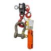 Image 1 : Group of assorted hooks - includes Scotty SWL 17T shackle / Kinshofer rotator hook etc