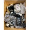 Image 2 : 2 boxes of assorted parts - includes valve / clamp / rope bracket / MTG plate etc