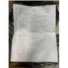 Image 2 : Box of assorted parts - includes remote control paddle / spring pin / locknut etc