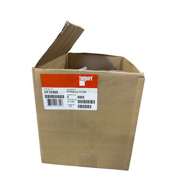 Box full of Forklift Parts - includes Plywood Pads 3"x3" Model 32398/Topside HDW Kit /Angle MTG Brak
