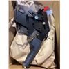 Image 2 : Group of 2 Forklift Part Boxes - includes P/B Lever Model 350072/cables/Clamp 90350/Brake Shoe etc.