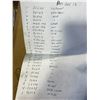 Image 2 : Box full of Forklift Parts - includes Seal Kit 300957/misc. Springs/Dust Cover 32398/Hinges etc.