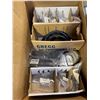 Image 3 : Box full of Forklift Parts - includes Seal Kit 300957/misc. Springs/Dust Cover 32398/Hinges etc.