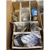 Image 2 : Box full of Forklift Parts - includes LockWasher/Speed Sensor/Seal Kit/Lever/Rear Lt. Assy etc.