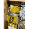 Image 3 : Box full of misc. Forklift Parts - includes Brushing/Seal kits/Lerver/Retainers etc.