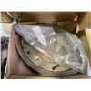 Image 2 : Group of assorted parts - includes Eaton transmission output / NAPA master cylinder / brake shoes AD