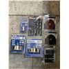 Image 2 : Group of assorted NEW tools - includes ROK diamond polishing pads / ROK diamond hole saws / portable