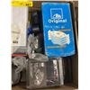 Image 2 : Box Full of New Truck Hardwares & Parts - includes Brake Shoes/Wheel Stud/AirBag etc.