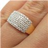 Image 2 : 0.4 ct. NATURAL WHITE DIAMOND RING in 14K White Gold plated 925 Sterling Silver â€[x=#8220/