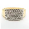 Image 3 : 0.4 ct. NATURAL WHITE DIAMOND RING in 14K White Gold plated 925 Sterling Silver â€[x=#8220/