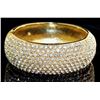 Image 1 : Extra Large Rhinestone Fashion Designer Bangle Bracelet